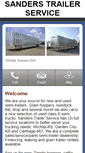 Mobile Screenshot of m.sanderstrailer.com