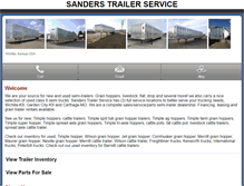 Tablet Screenshot of m.sanderstrailer.com